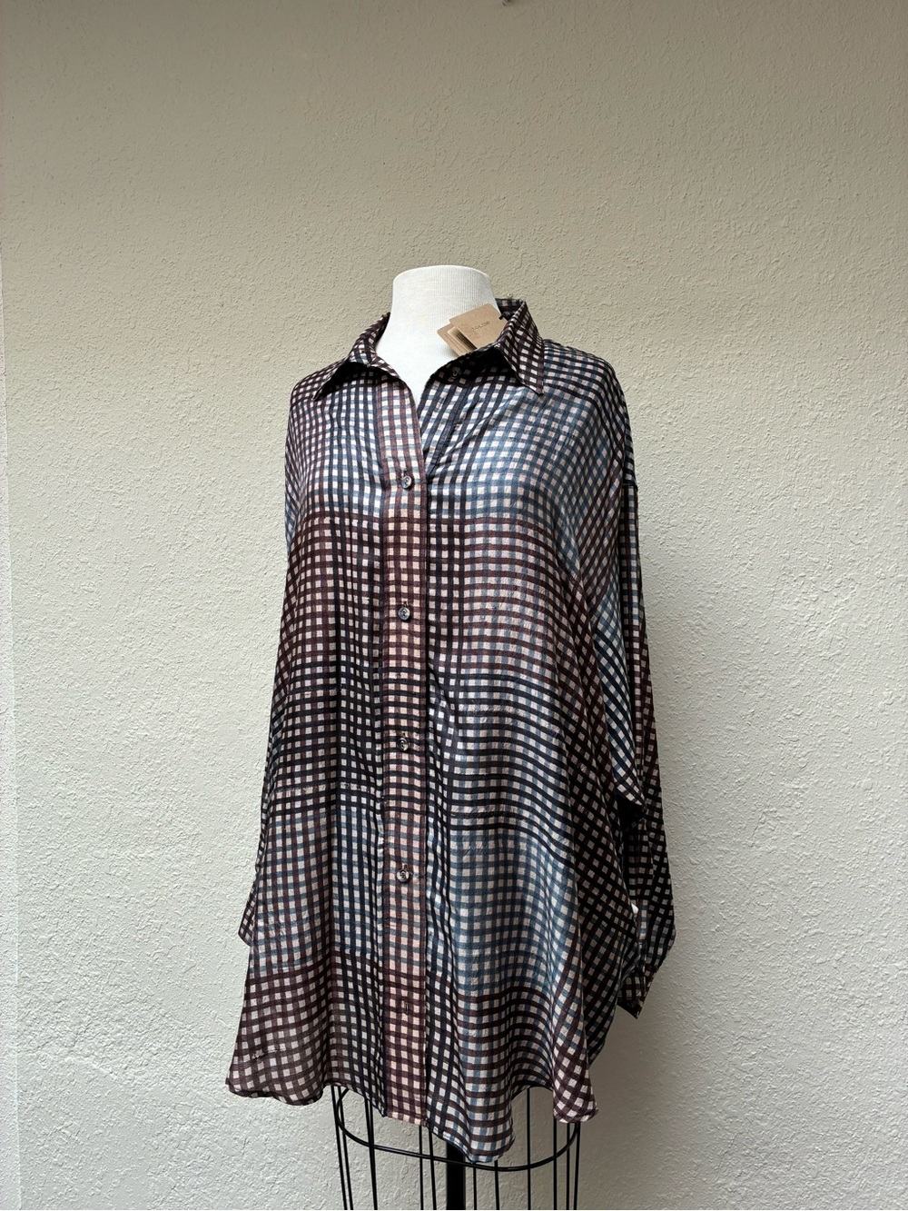 Rachel Comey NWT Ivins Silk Top in Juniper